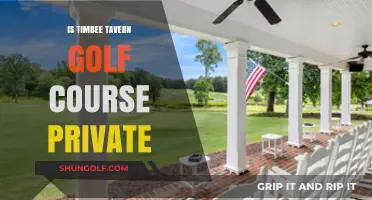 Is Timbee Tavern Golf Course Private? Exploring Membership and Access