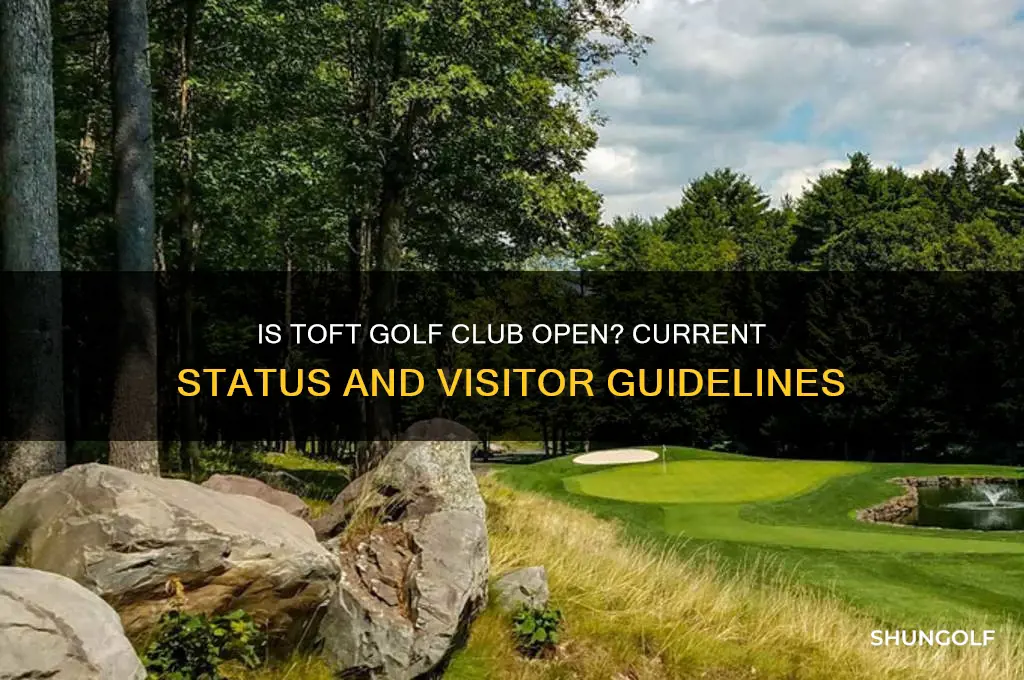 is toft golf club open
