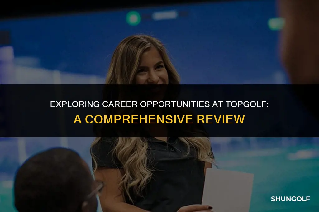 is top golf a good place to work