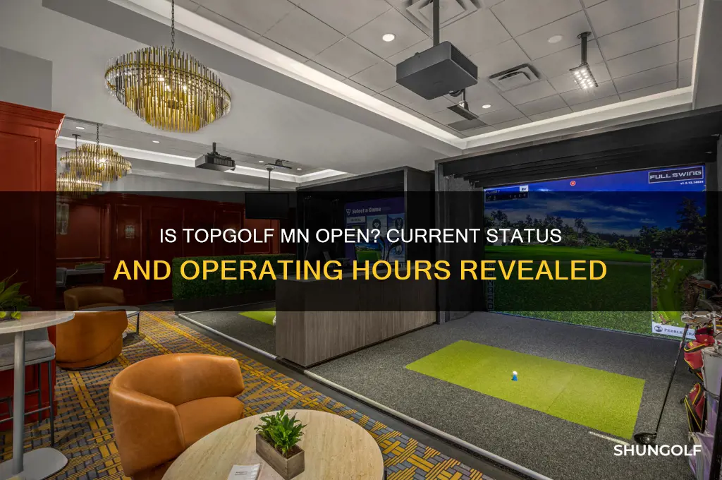 is top golf mn open
