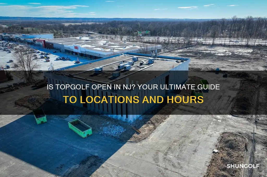 is top golf open in nj