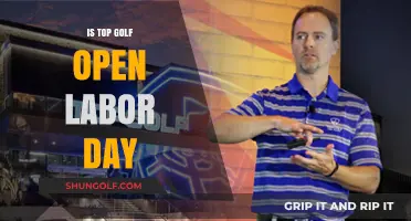Is Topgolf Open on Labor Day? Check Hours and Availability