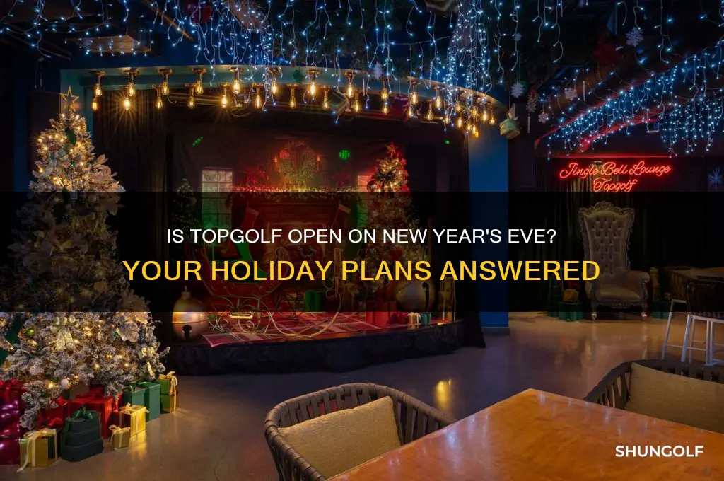 is top golf open new years eve