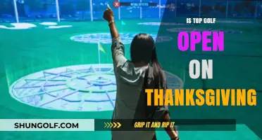 Is Topgolf Open on Thanksgiving? Holiday Hours Explained