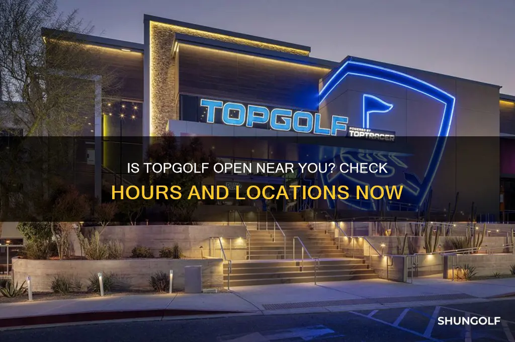 is top golf open