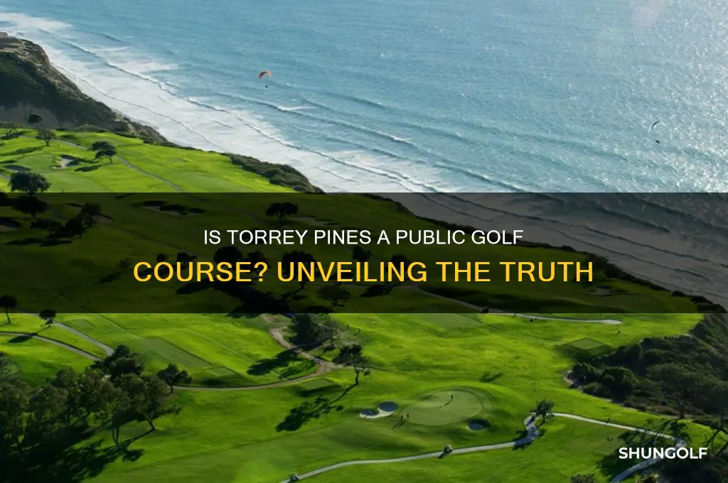 is torrey pines a public golf course
