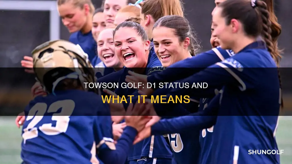 is towson golf d1