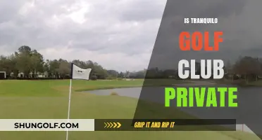 Is Tranquilo Golf Club Private? Exploring Membership and Access Details