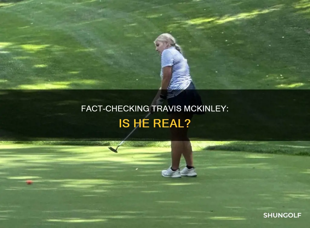 is travis mckinley a real golfer