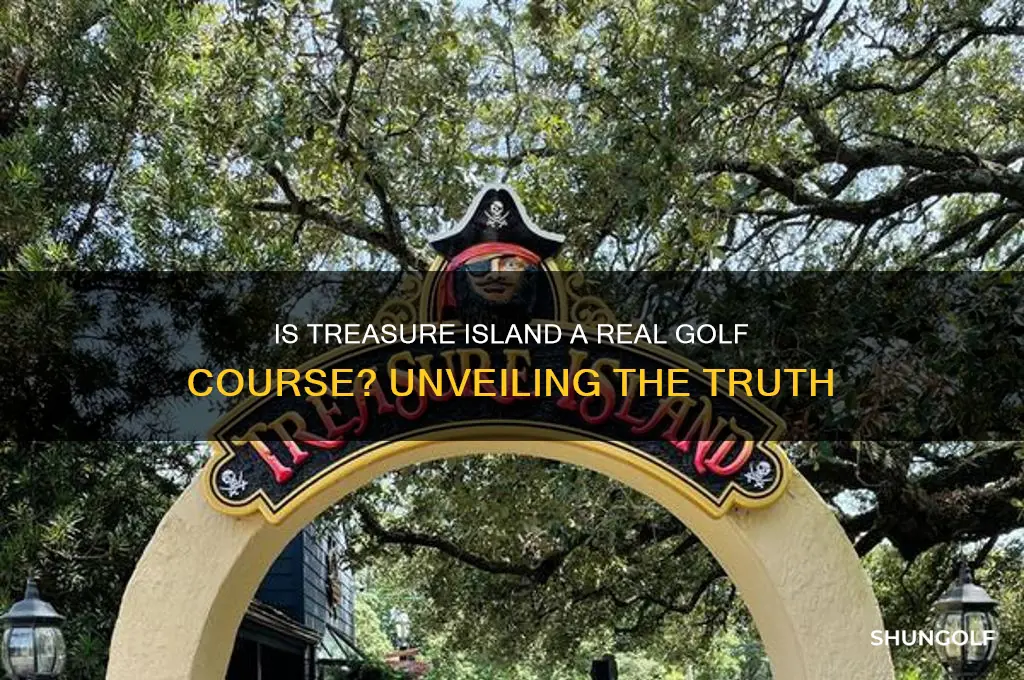 is treasure island a real golf course
