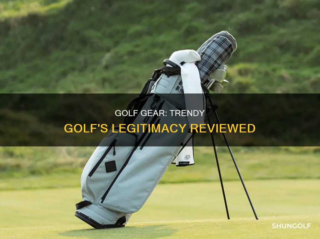 is trendy golf legit