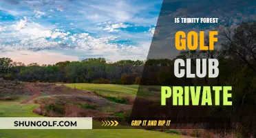 Is Trinity Forest Golf Club Private? Exploring Membership and Access