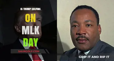 Trump's MLK Day Plans: Golfing Amidst National Reflection and Remembrance