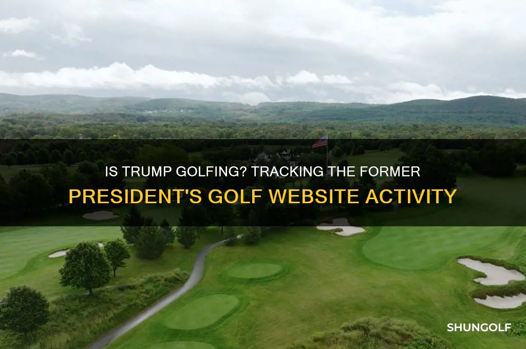 is trump golfing website