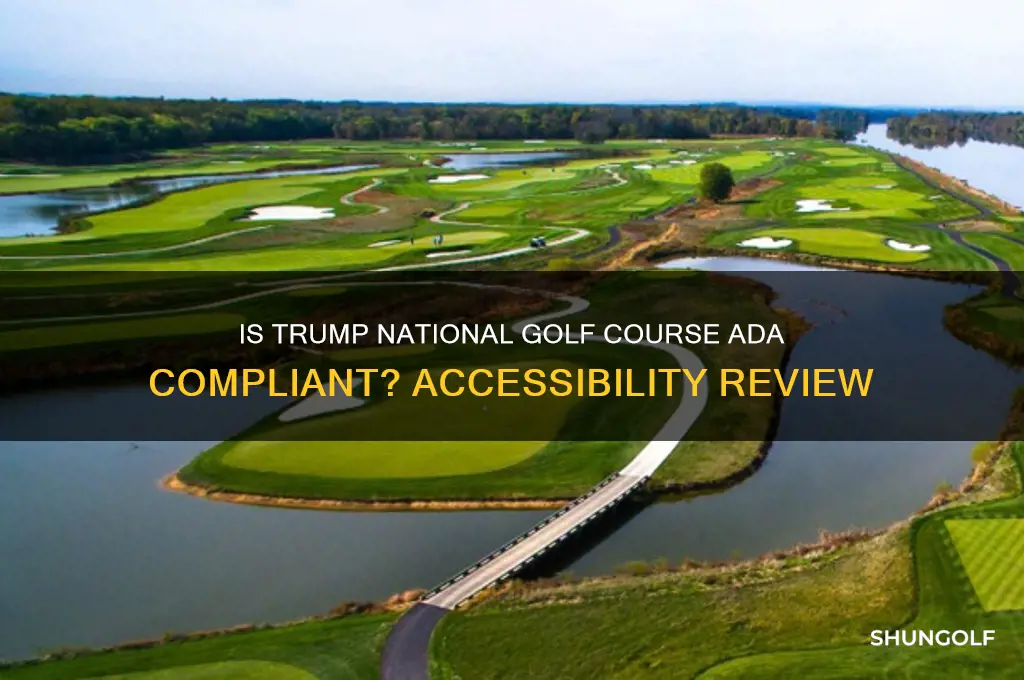is trump national golf course ada compliant