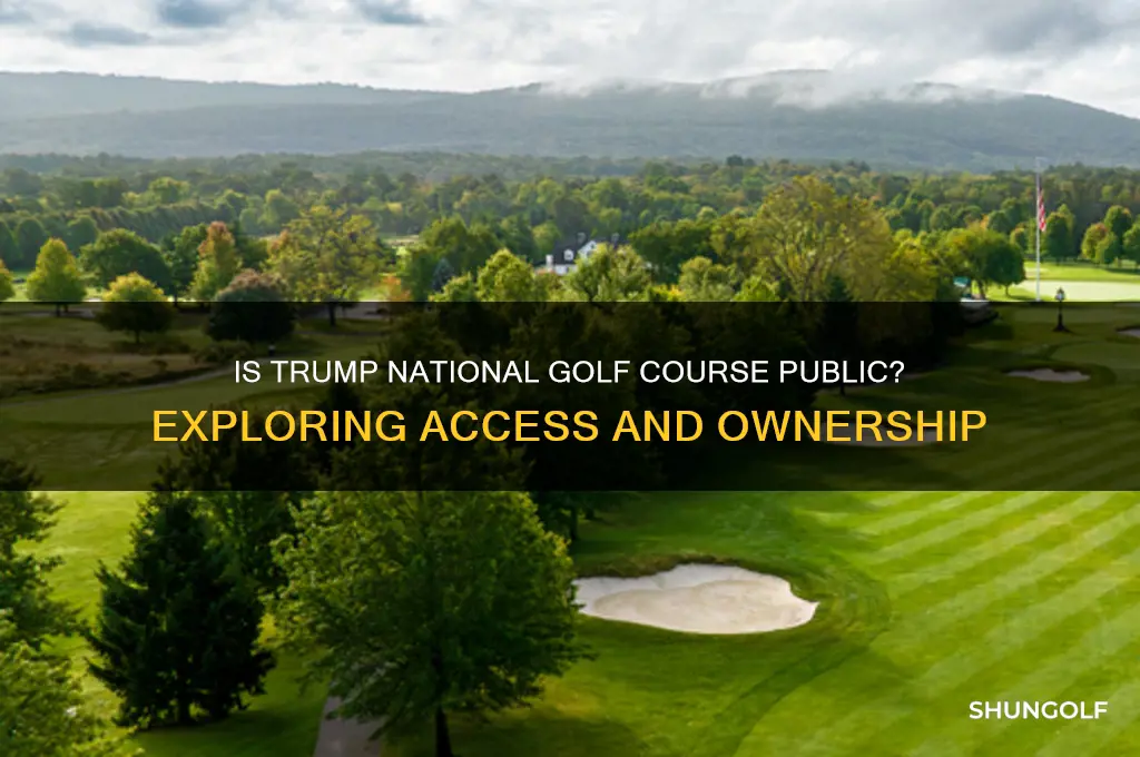 is trump national golf course public
