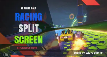 Turbo Golf Racing: Split-Screen Fun?