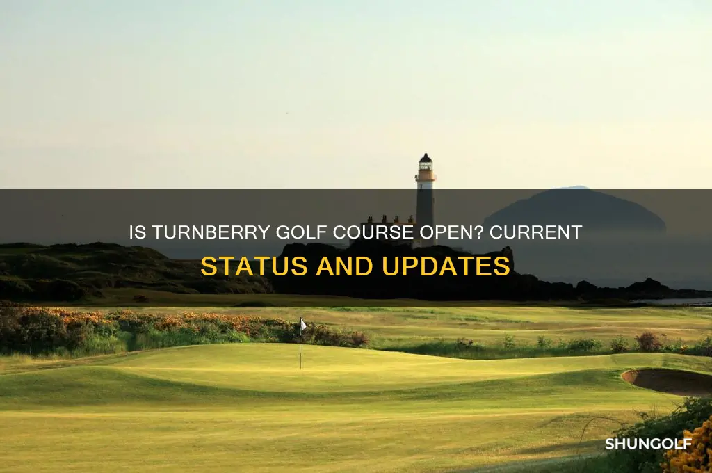 is turnberry golf course open