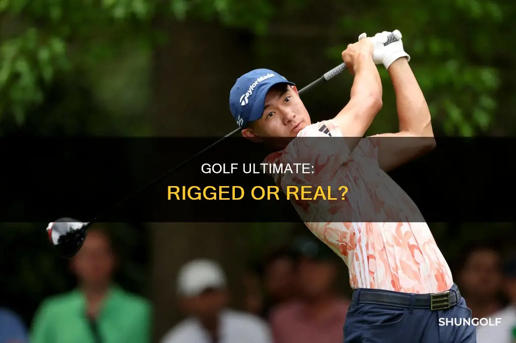 is ultimate golf rigged