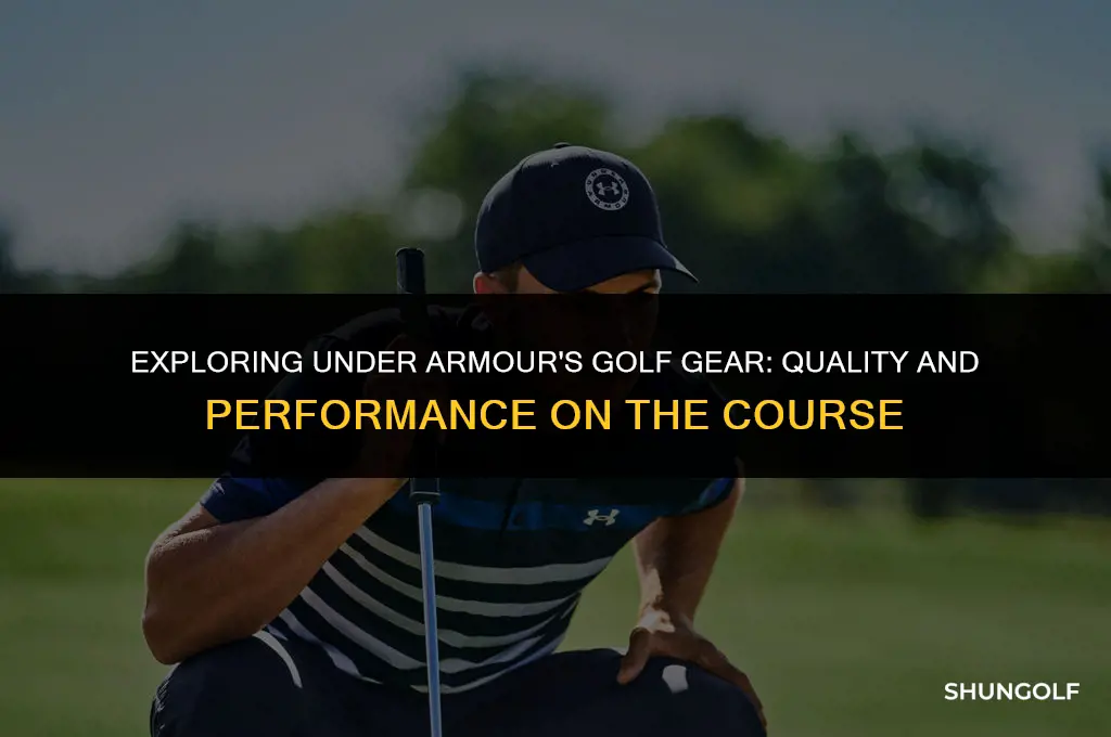 is under armour a good golf brand