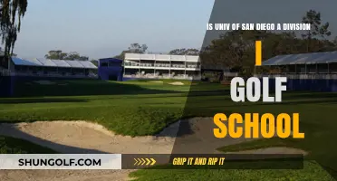 Is University of San Diego a Division I Golf School?
