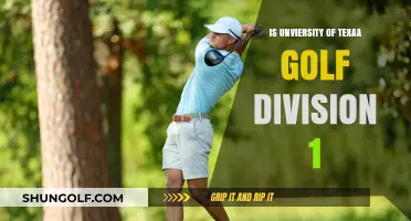 University of Texas Golf: Division 1 Status and Achievements