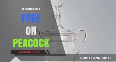 Is US Open Golf Free on Peacock? Your Viewing Guide