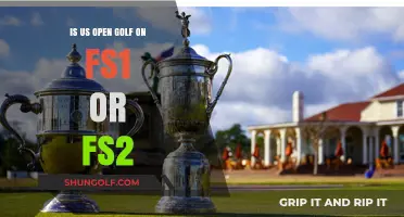 Where to Watch US Open Golf: FS1 or FS2?