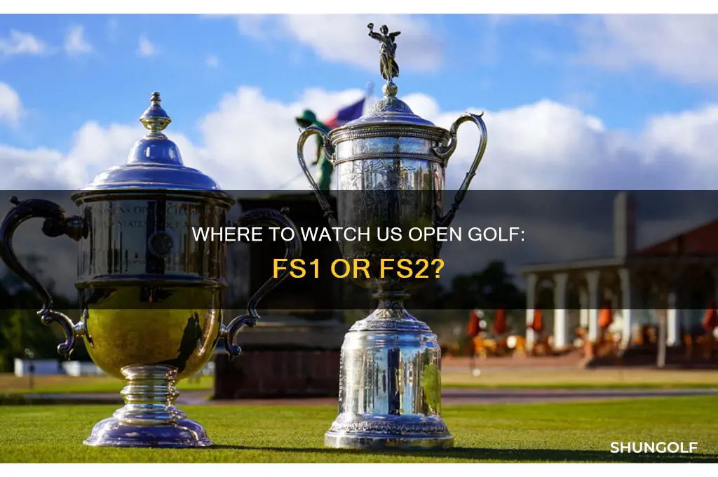 is us open golf on fs1 or fs2
