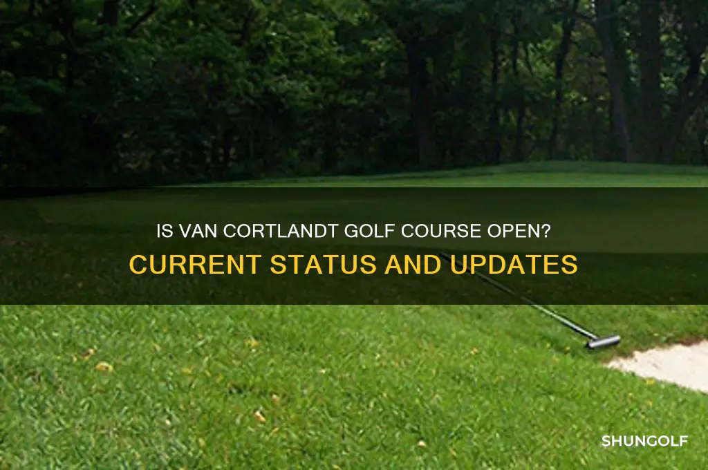 is van cortlandt golf course open