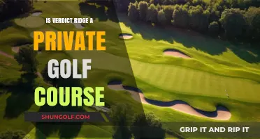 Is Verdict Ridge a Private Golf Course? Exploring Membership and Access