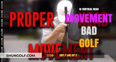 Vertical Head Movement: Good or Bad for Golf?