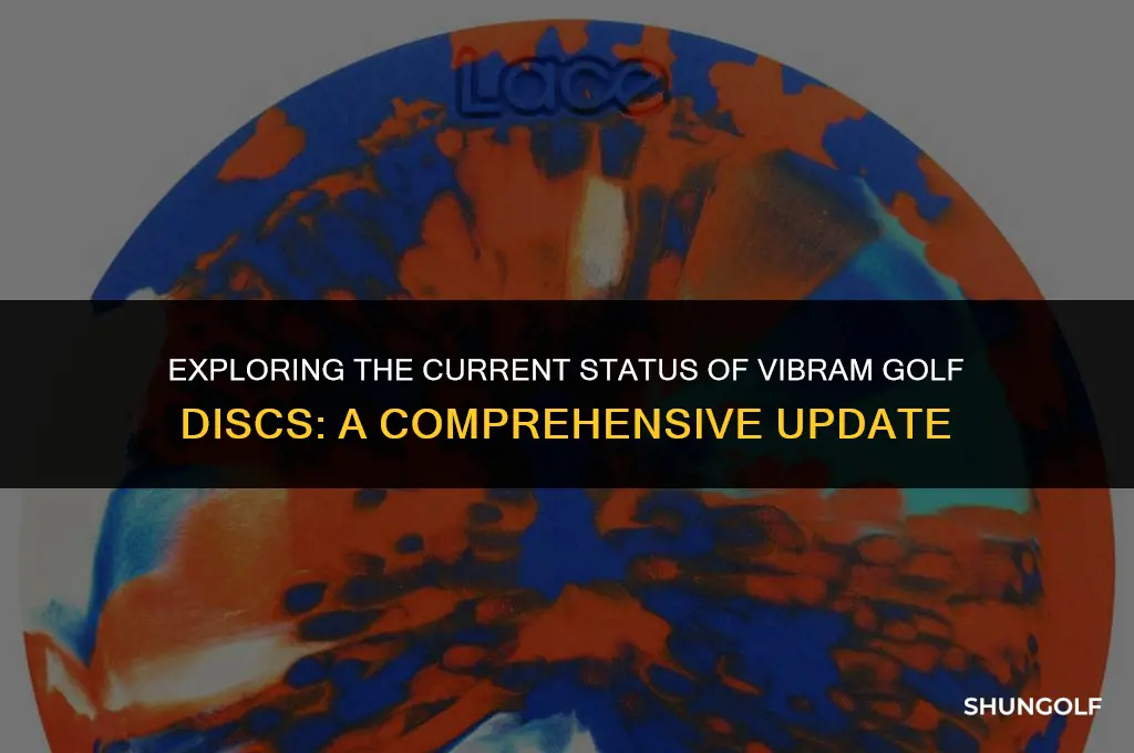 is vibram golf disc still in business