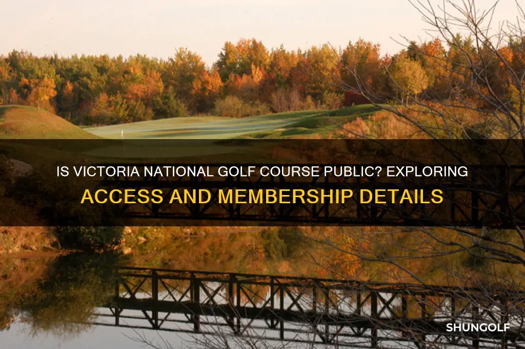 is victoria national golf course public