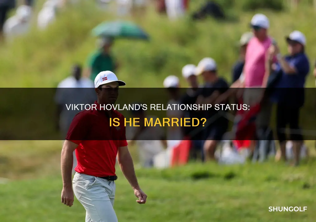 is viktor hovland the golfer married