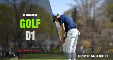 Villanova Golf: Division 1 Status and Beyond