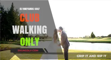 Vineyards Golf Club: Walking-Only Tradition and Its Unique Appeal