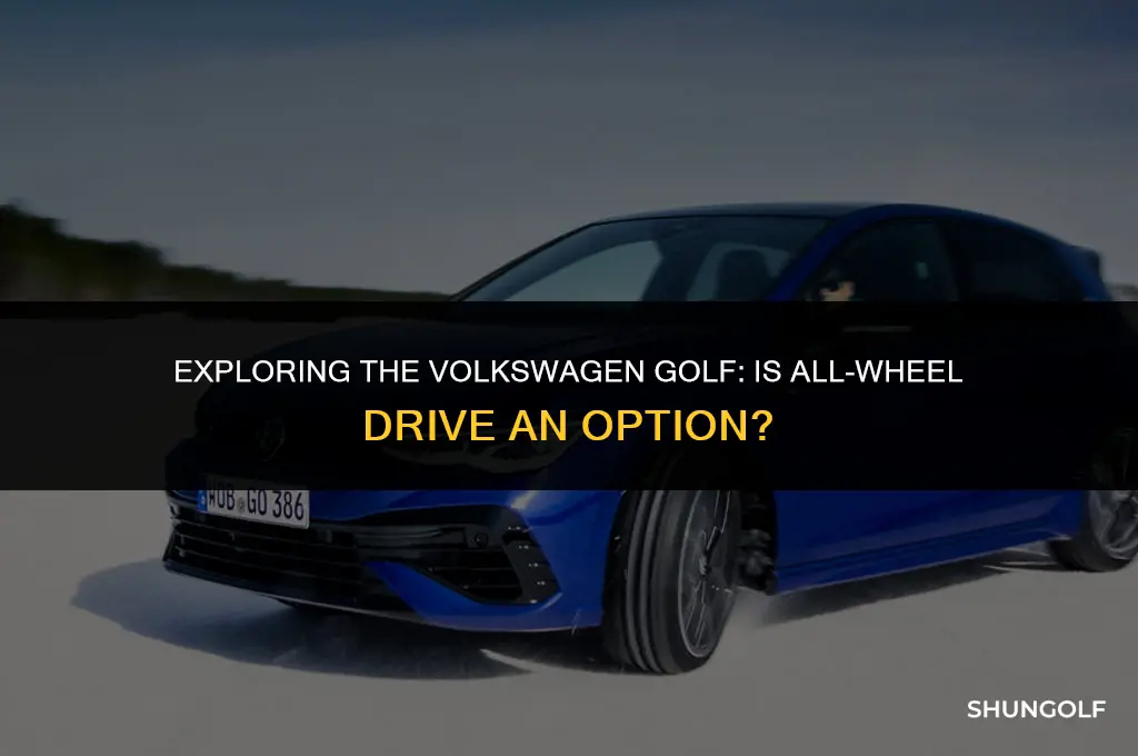 is volkswagen golf all wheel drive