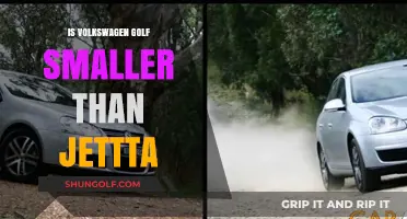 Golf vs Jetta: Size Comparison