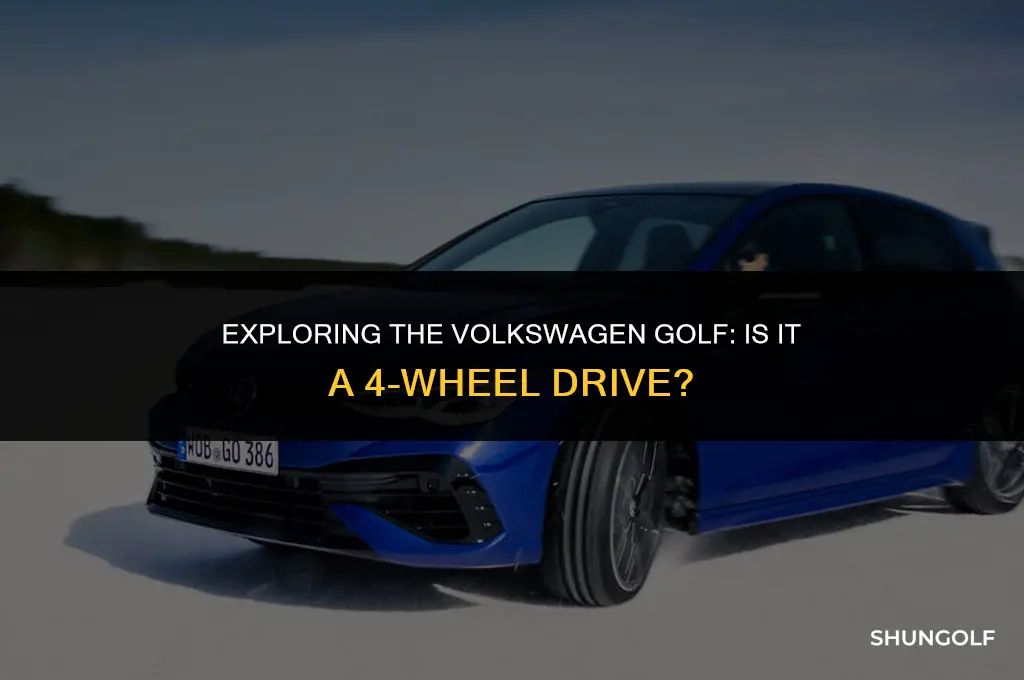 is volkwagon golf 4 wheel drive