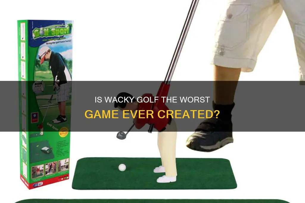 is wacky golf the worst game ever made