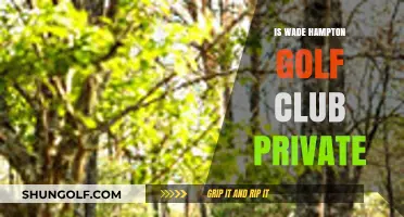 Is Wade Hampton Golf Club Private? Exploring Membership and Access