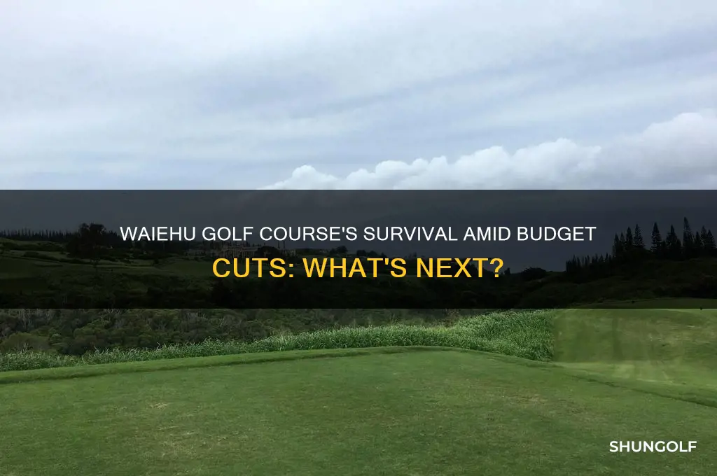 is waiehu golf course going to survive the budget cuts