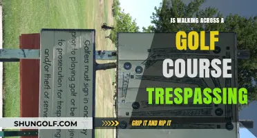 Is Walking Across a Golf Course Considered Trespassing? Legal Insights