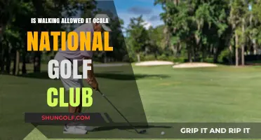 Can You Walk at Ocala National Golf Club? Rules Explained