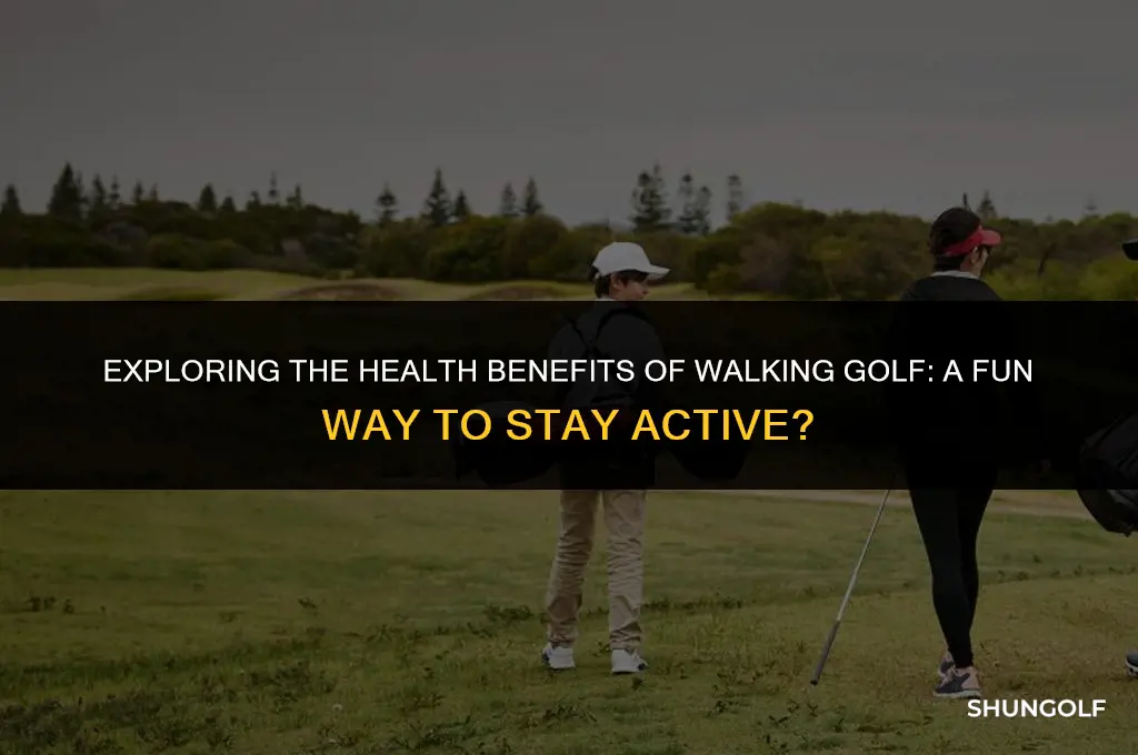 is walking golf good exercise