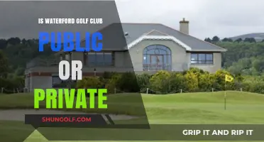 Is Waterford Golf Club Public or Private? Exploring Membership Options
