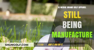 Is Wedge Brand Golf Apparel Still in Production Today?