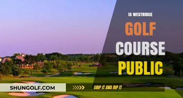 Is Westridge Golf Course Public? Exploring Access and Membership Details