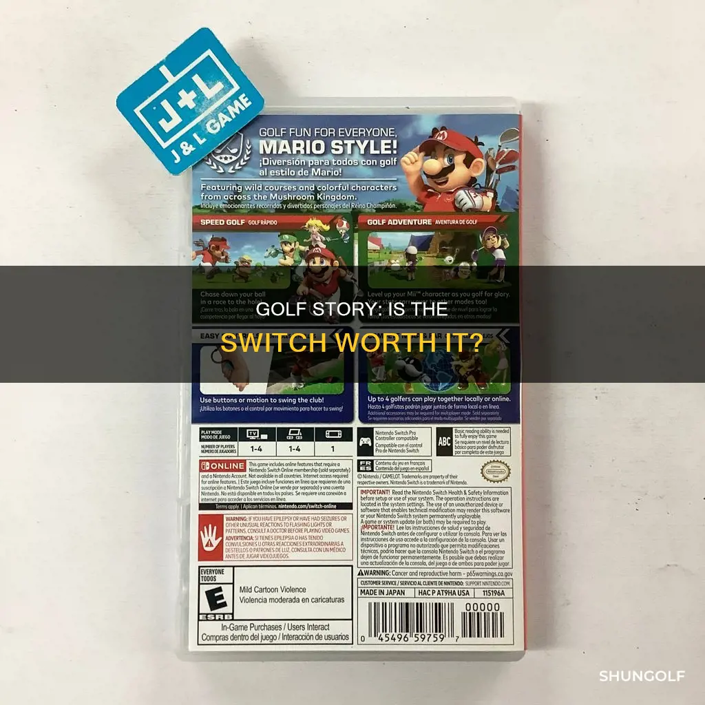 is what the golf on switch